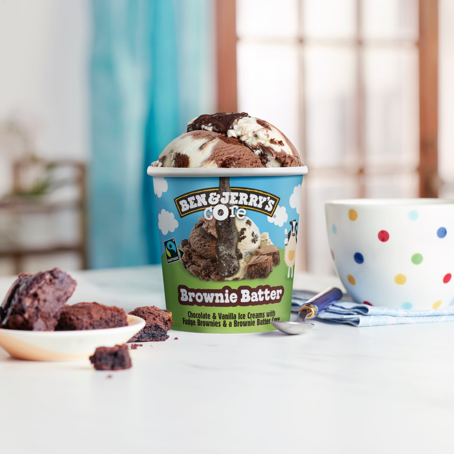 Ben and jerry's brownie shop batter core